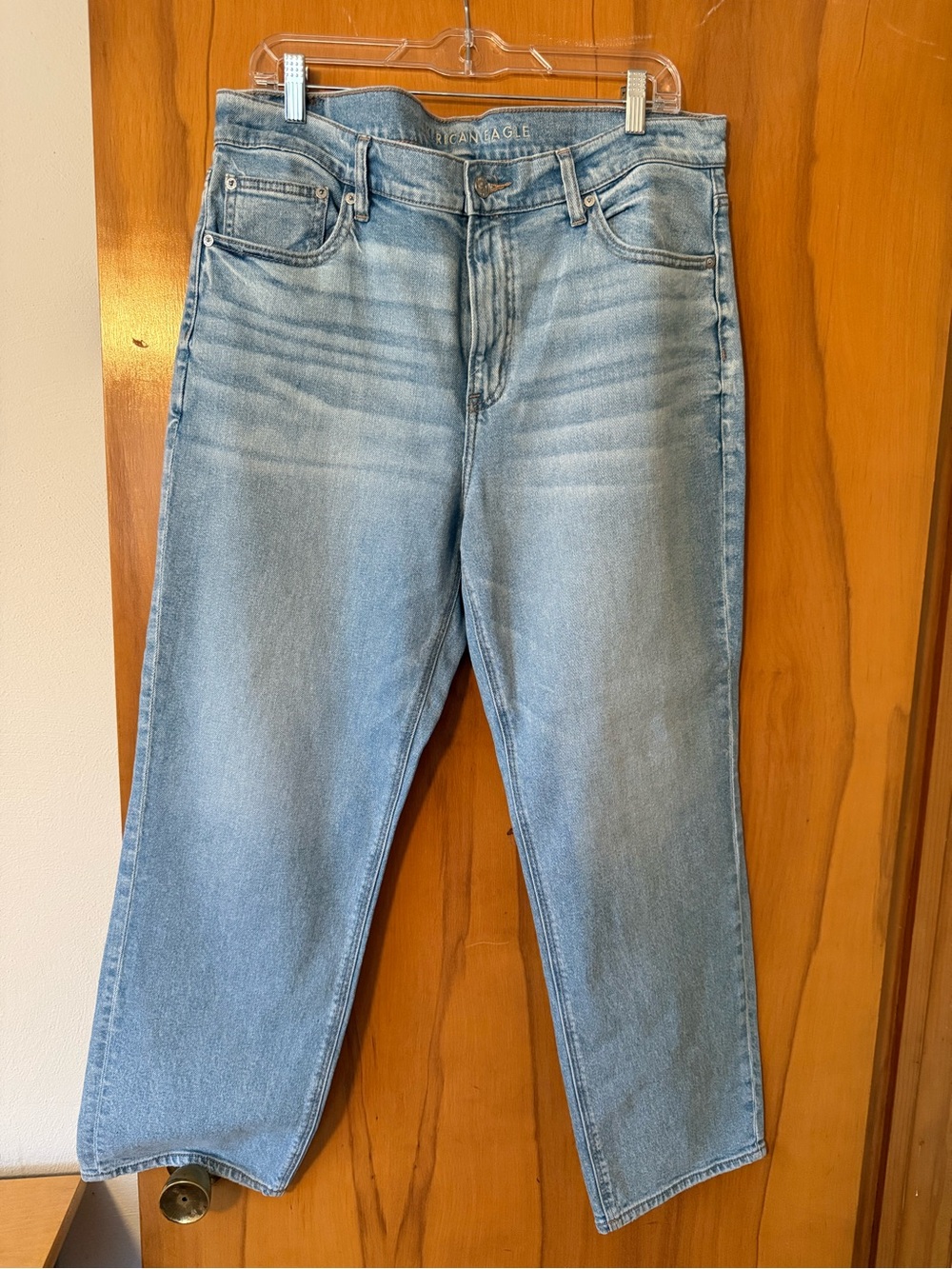 American Eagle Outfitters Light Blue women’s Relaxed Jeans